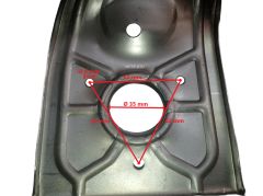 Ford Transit V-347 Ön Cam Silecek Mekanizma İç Kolu Tertibatı