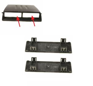 Ford Transit Torpido Üst Takograf Kapağı Takım 2 Adet 2006-2013