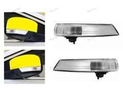 Ford Focus Ayna Sinyali Beyaz Zemin Sol Sağ Takım %100 Uyum