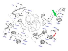 Ford Transit V-347 Kalorifer Hava Üfleme Izgarası Menfez Yan Sağ 2006--2013