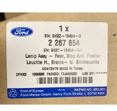 Ford Transit Custom Arka Stop Lambası Sağ 2013-2022 Orijinal