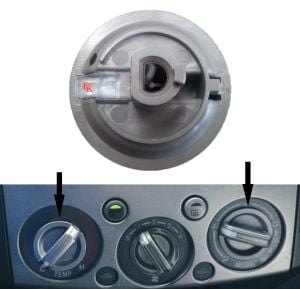 Ford Ranger Kalorifer Isı Ayar Düğmesi Sol Ve Sağ [1 Adet] 2006-2008