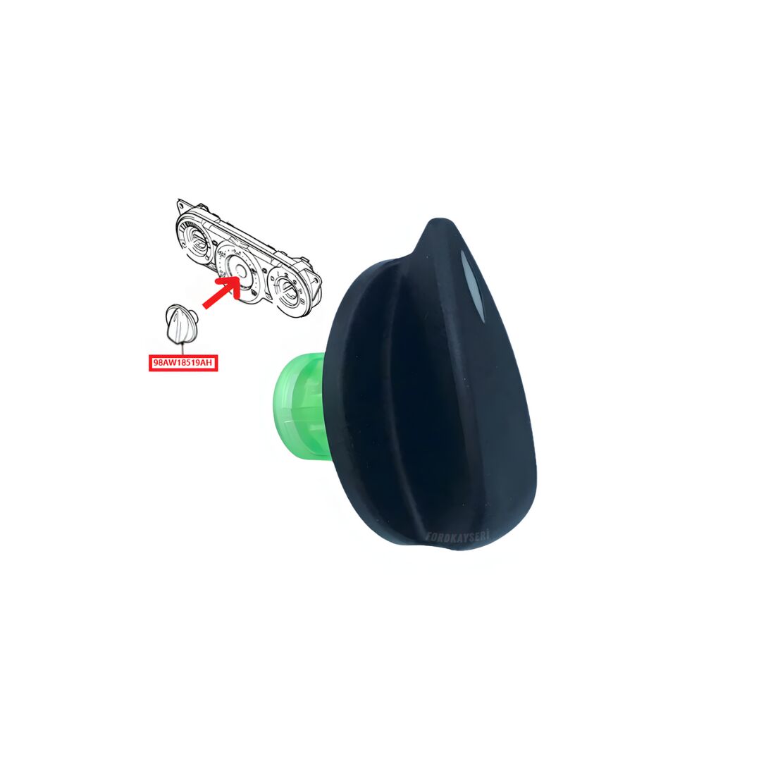 Ford Connect Kalorifer Yönlendirme Düğmesi Orta 2002-2013
