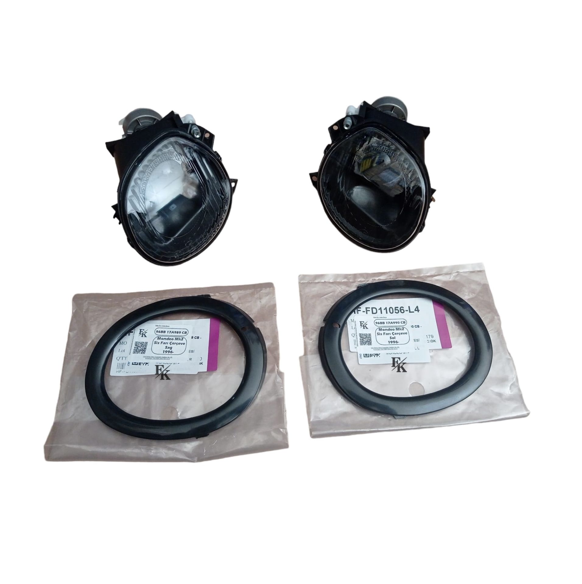 Ford Mondeo Sis Far Lamba Kiti Mercekli Çerçeveli Sağ Sol 1996-2001 Mk2