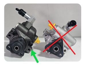 Ford Escort Direksiyon Pompası Siyah Döküm Tip F5RC3A674FA