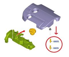Ford Connect Subap Kapağı Muhafaza Lastik Saplaması 2014-2018