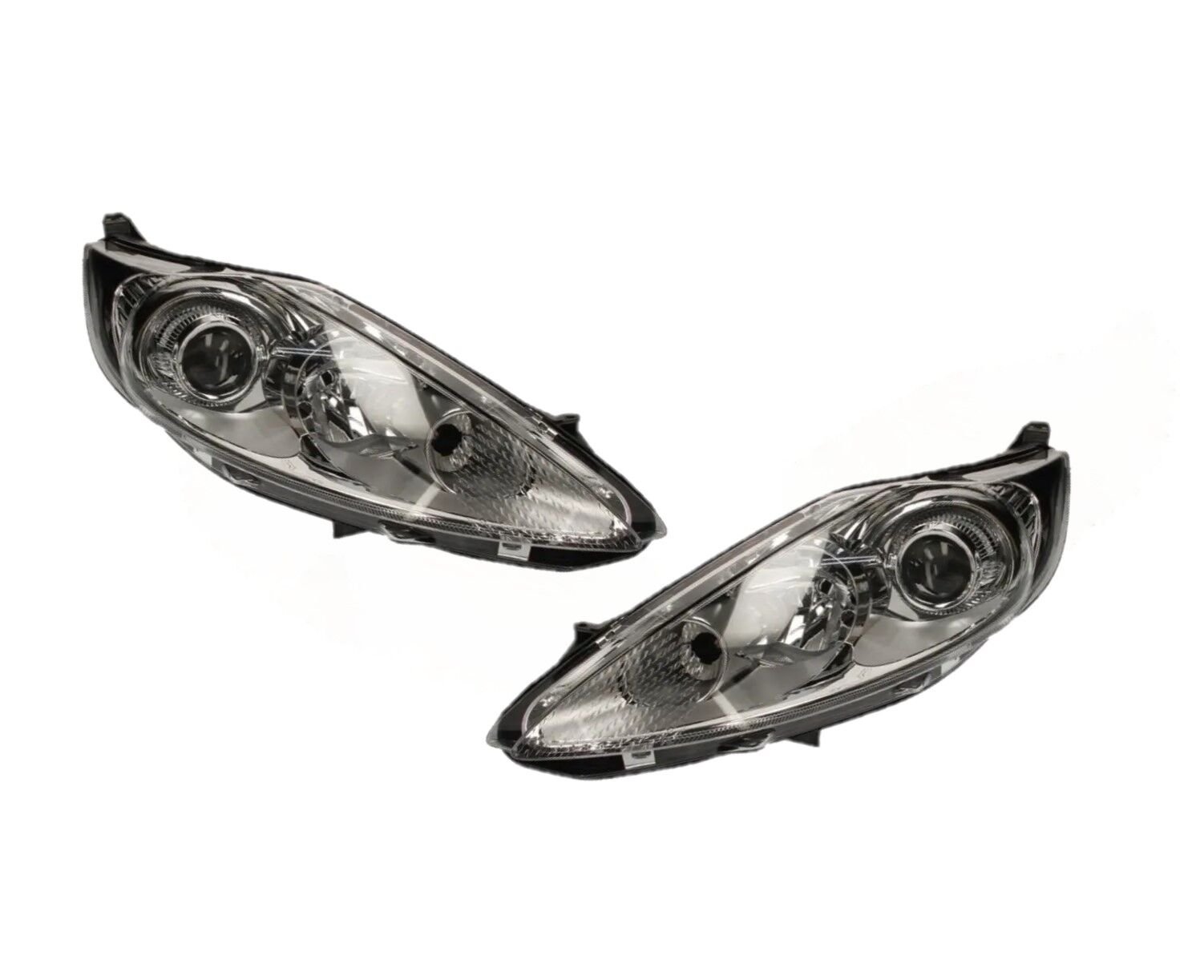 Ford Fiesta Ön Far Lamba Mercekli Motorlu Sağ Sol Takım 7 Kasa 2008-2013