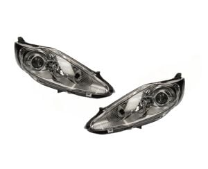 Ford Fiesta Ön Far Lamba Mercekli Motorlu Sağ Sol Takım 7 Kasa 2008-2013
