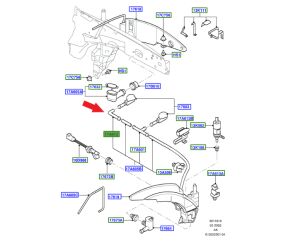 Ford Cam Su Fiskiye Hortumu (L) Rekor Plastiği Sağ