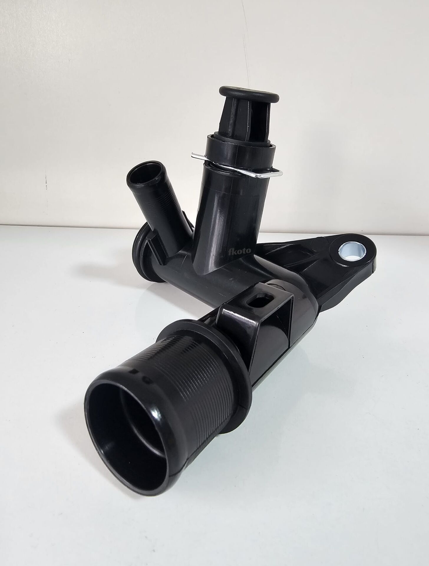 Ford Peugeot Citroen Su Kollektör Hortumu Flanş Borusu Uç Plastiği AV6Q8K512GA - FM5Q8K512AA - 9684589080 - 1336.AW