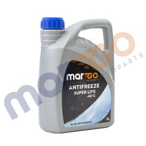 Margo Süper Life -40 Derece Organik Mavi Antifriz 3 Litre Hazır