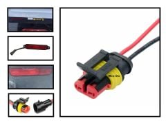 Ford Transit V-363 Pikap Arka Kasa Lambası Soketi 2 Pin Geçme