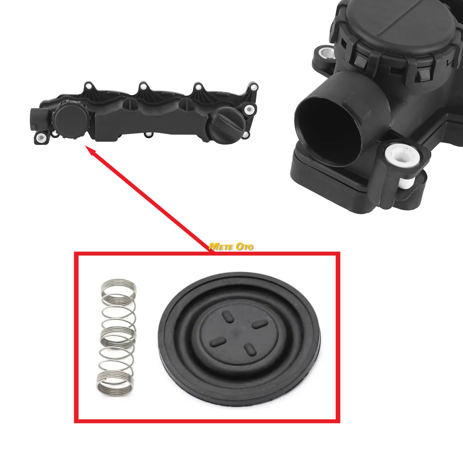 Focus C-max Motor Üst Külbütör Subap Kapağı Diyaframı Membran