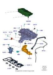Ford Galaxy Motor Üst Subap Kapağı Külbütör 2.0 [DW10C] 2006-2015