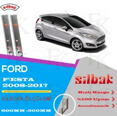 Fiesta Silecek Süpürge Takımı Silbak 2008-2013 60cm-38cm