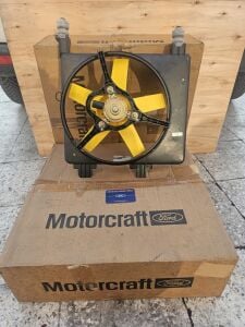 Ford Fiesta Fan Motoru Motorcraft Sarı 96FB8C607AH / 96FB8K620DA / 96FB8146AF