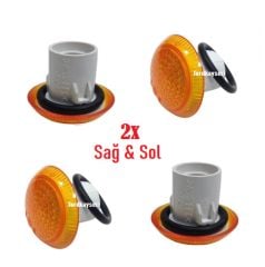 Courier Çamurluk Sinyali Sarı Sağ-Sol Takım 2 Adet
