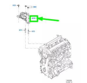 Ford Focus Motor Takozu Sağ 1.6 Benzinli Fomoco 2005-2018 [BV616F012CB]
