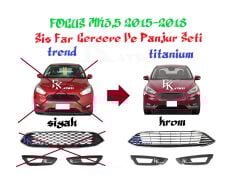 Ford Focus Titanium Ön Tampon Panjuru Ve Sis Far Çerçevesi 2015- Sonrası