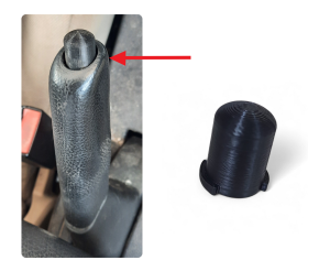 Ford Mondeo 3 El Fren Düğmesi - El Fren Tuşu (Buton) Siyah 3D Printer İmalat Ürünü 2001-2007 1S712780AR