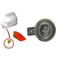 Ford Fiesta Arka Tampon Sis Lamba Duyu 2016-2022 [H1BB15B207AA]