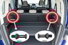 Ford Courier Pandizot Tutucusu Ayağı Demir 2013-2021 2 Adet