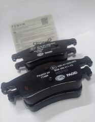 Ford Focus Arka Disk Fren Balata 2005-2018 Orijinal Hella Av6j2m008aa