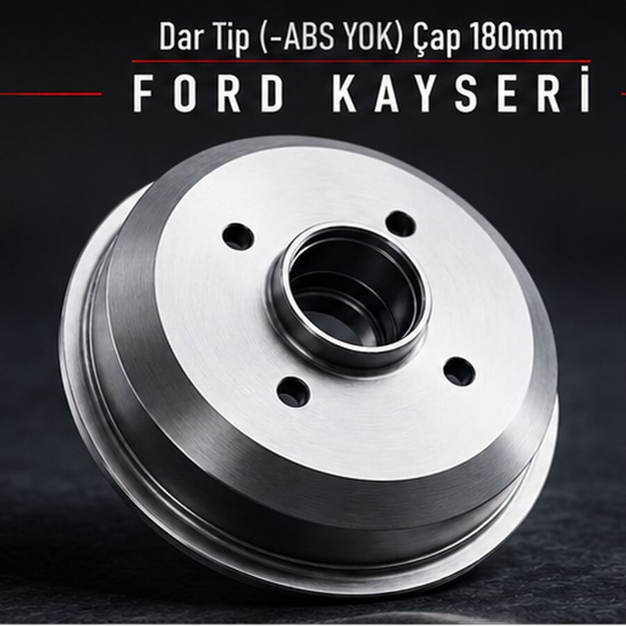 Ford Escort Arka Kampana Dar Tip (-ABS YOK) Çap 180Mm A+++ Kalite Türk Menşei APL2061