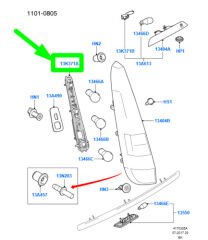 Ford Fusion Arka Stop Lamba Duyu 2003-2005 Adet [2S61-13N004-AD]