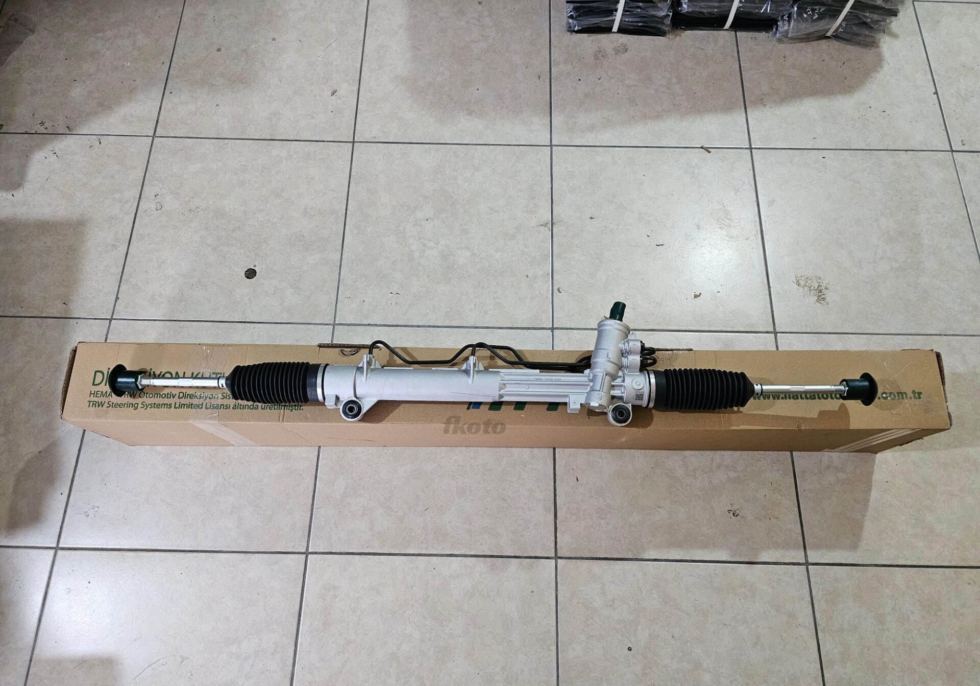 Ford Fiesta Direksiyon Kutusu Hidrolik 1996-2002 YS6C3200DA - 96FB3550R09 Hattat HEMA TRW