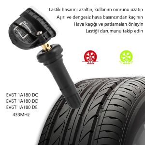 Ford Focus Lastik Basınç Sensörü [433MHz] 2011-2018 [1 Adet] EV6T1A180