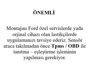 Ford Focus Lastik Basınç Sensörü [433MHz] 2011-2018 [1 Adet] EV6T1A180