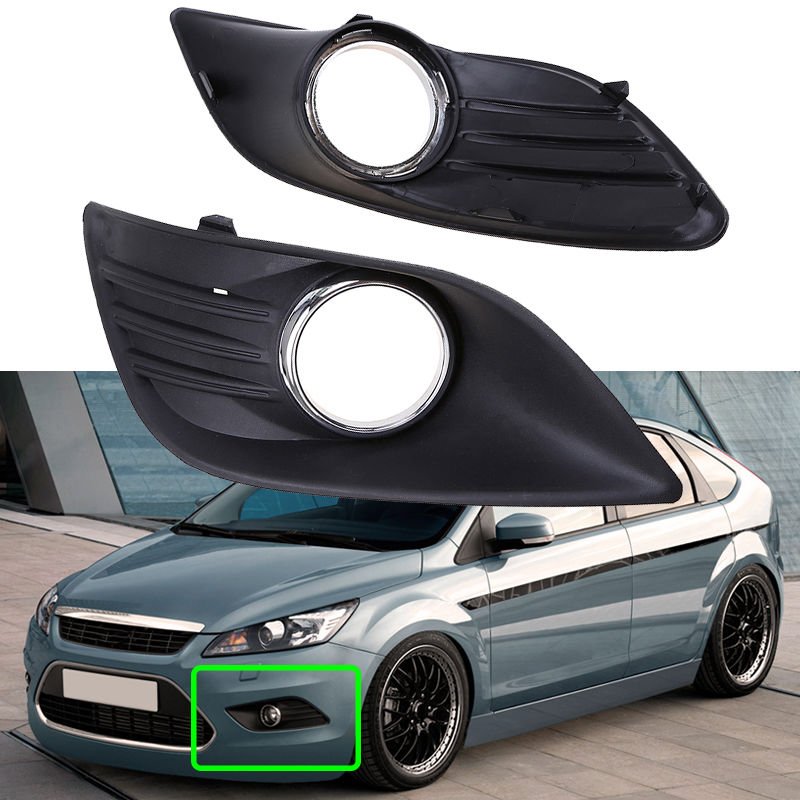 Ford Focus Sis Far Çerçevesi Sisli Tip Sağ-Sol Takım Krom 2008-2012