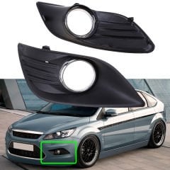 Ford Focus Sis Far Çerçevesi Sisli Tip Sağ-Sol Takım Krom 2008-2012