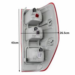 Ford Ranger Arka Stop Lambası Sağ-Sol Takım Sissiz 2012- Beyaz Zemin