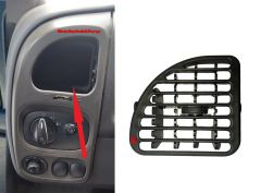 Ford Transit Kalorifer Hava Üfleyici Izgarası Tek Yan Sol 2001-2006