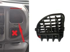 Ford Transit Kalorifer Hava Üfleyici Izgarası Tek Orta Üst 2001-2006