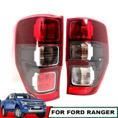Ford Ranger Arka Stop Lambası Sağ-Sol Takım Sisli 2012- Siyah Zemin