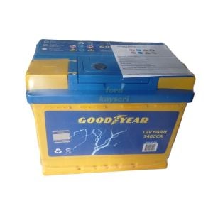 Goodyear Akü 60 Amper 12V Düz L2T Sulu (540CCA) Soğuk Marş 17X24X19