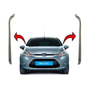 Ford Fiesta Ön Cam Fitil Takımı Dış Kenar Direk Lastiği Sol Sağ [2008--2017] **