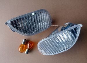 Ford Focus Mk1 Ön Tampon Sinyali Beyaz (Şeffaf) Sol-Sağ Takım 1998-2001