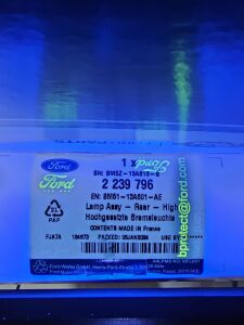 Ford Focus 3 Arka Bagaj Üstü Stop Lambası Sedan Orjinal Ford Marka Fomoco BM51-13A601-AE