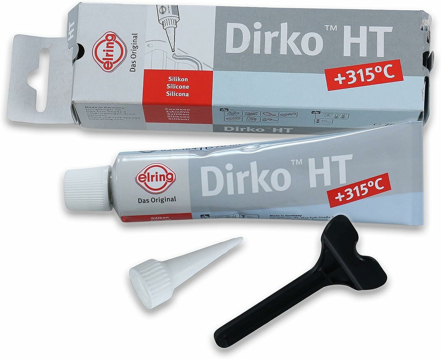 Elring Sıvı Conta Dirko +315°C Isıya Dayanıklı Gri 70Ml
