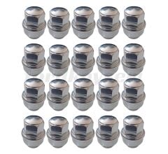 Ford Custom Bijon Somunu Takım Krom Tek Parça Kapaksız 21Mm