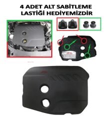 Ford Focus Motor Üst Koruma Kapağı 1.6 Dizel 2011--2018
