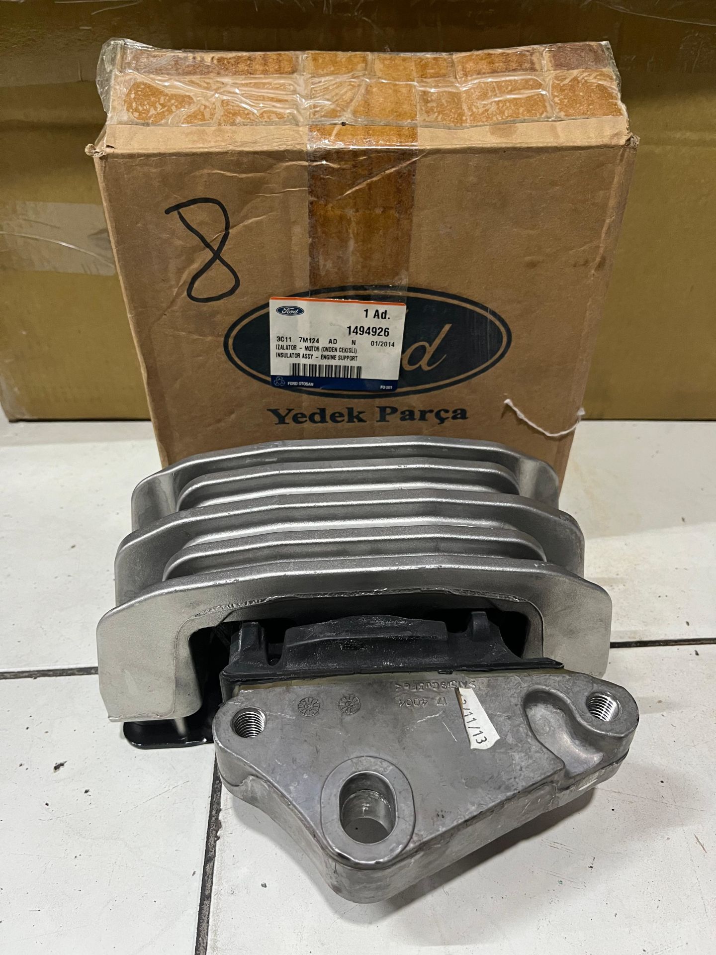 Ford Transit Şanzıman Ön Bağlantı Braket Takozu Önden Çeker Fomoco [3C117M124AD]