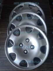 Peugeot Jant Kapağı Takım 8 Kol 15 İnch Yerli (4 Adet) Logolu