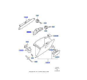 Ford Transit V-347 Torpido Gözü Kilit Karşılığı 2006-2013