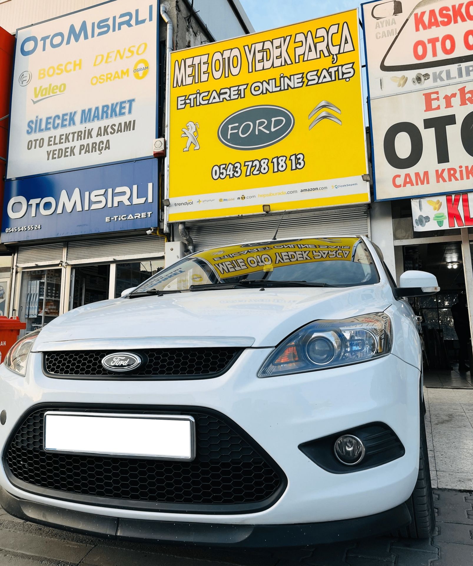 Ford Focus Spor Petek Panjur Seti Alt Üst St Model 2009-2011