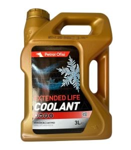 Petrol Ofisi Kırmızı Antifriz Extended Life Coolant -78° Derece 3 Lt Skt 2029